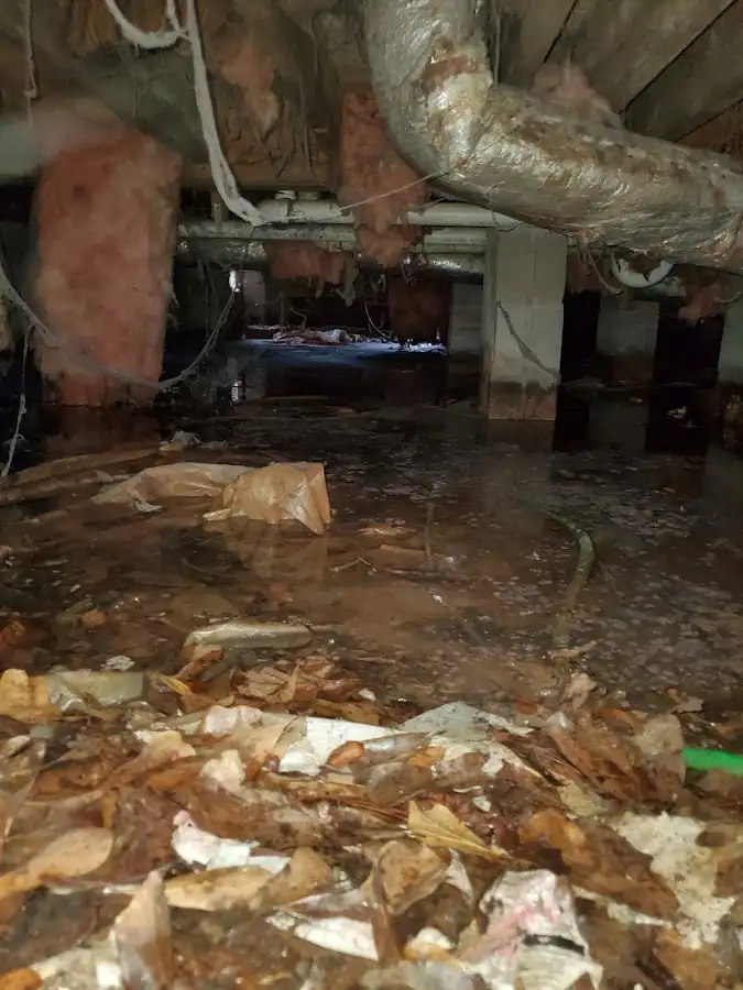 Crawl space flood assessment for Leak Detection & Repair in Conway